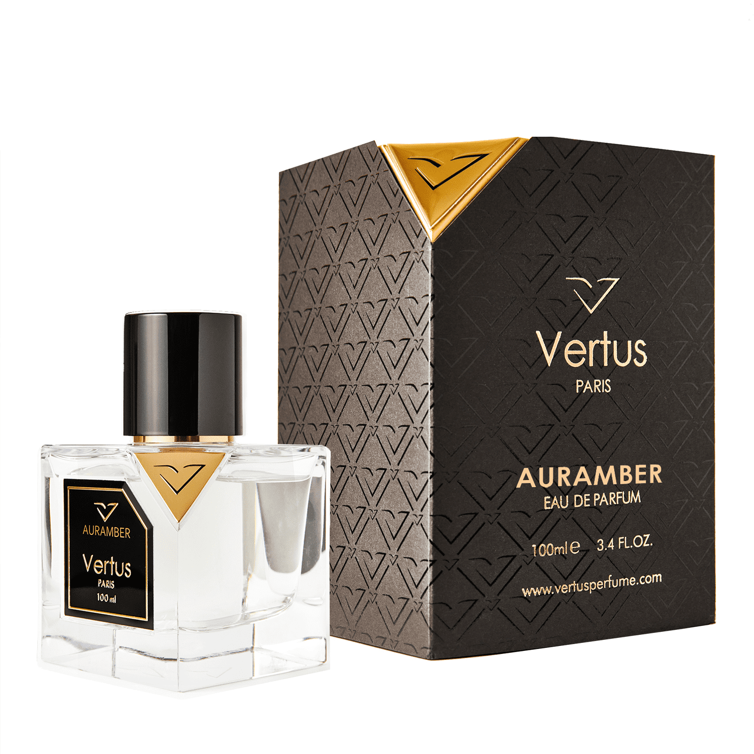 perfume vertus auramber box