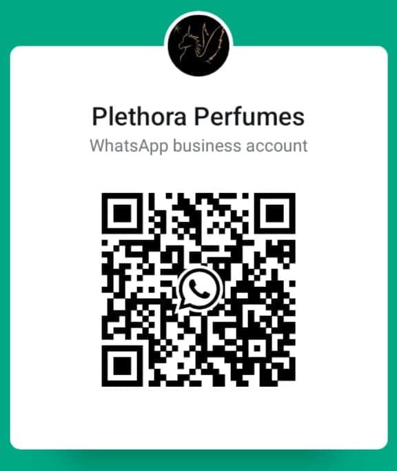 Plethora perfume Whatsapp Support